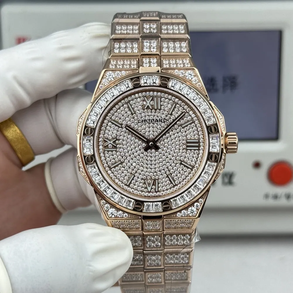 Chopard Men Alpine Eagle 41 mm in 18K Rose Gold and Diamonds (2)