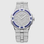 Chopard Men Alpine Eagle 41 mm in White Gold and Aapphires