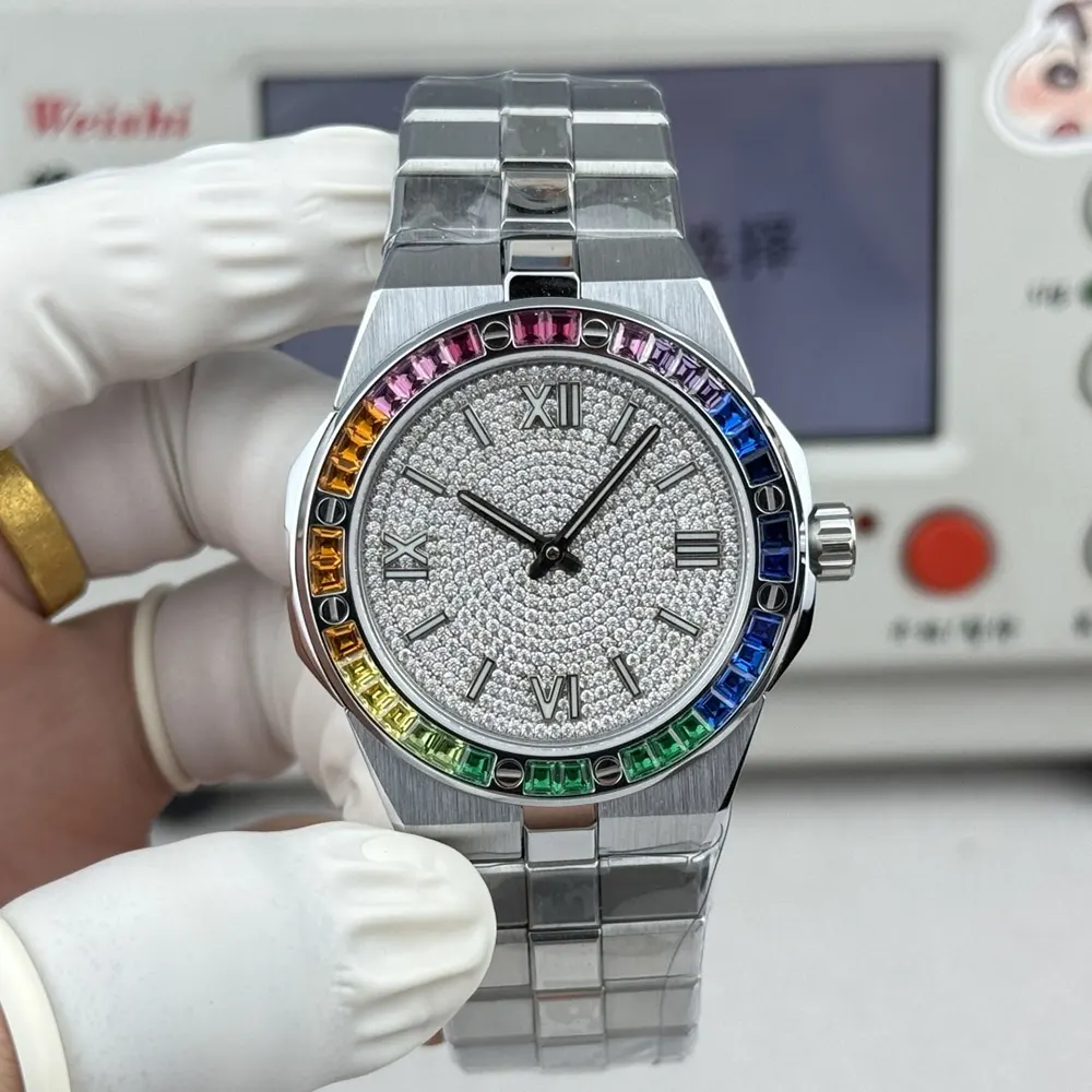 Chopard Men Alpine Eagle 41 mm in White Gold and Colored Diamonds (2)