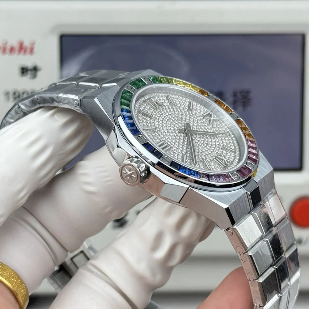 Chopard Men Alpine Eagle 41 mm in White Gold and Colored Diamonds (8)