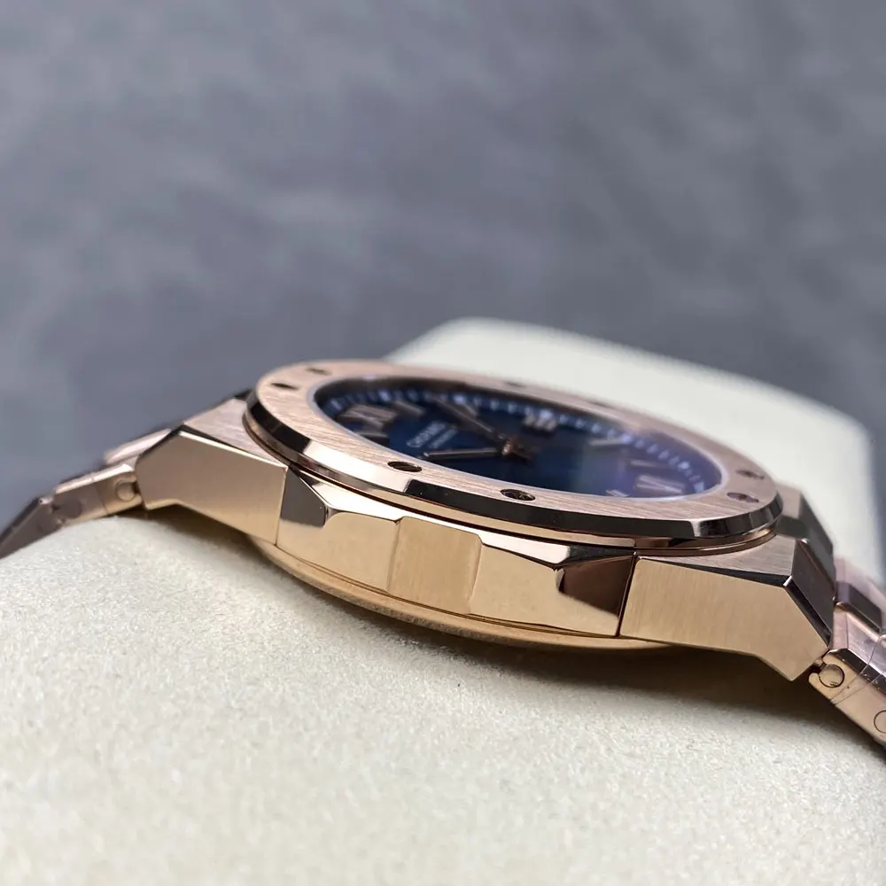 Chopard Men Alpine Eagle 41mm in Rose Gold amd Blue (7)