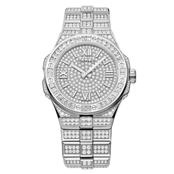 Chopard Men Alpine Eagle 41mm in White Gold and Diamonds (1)