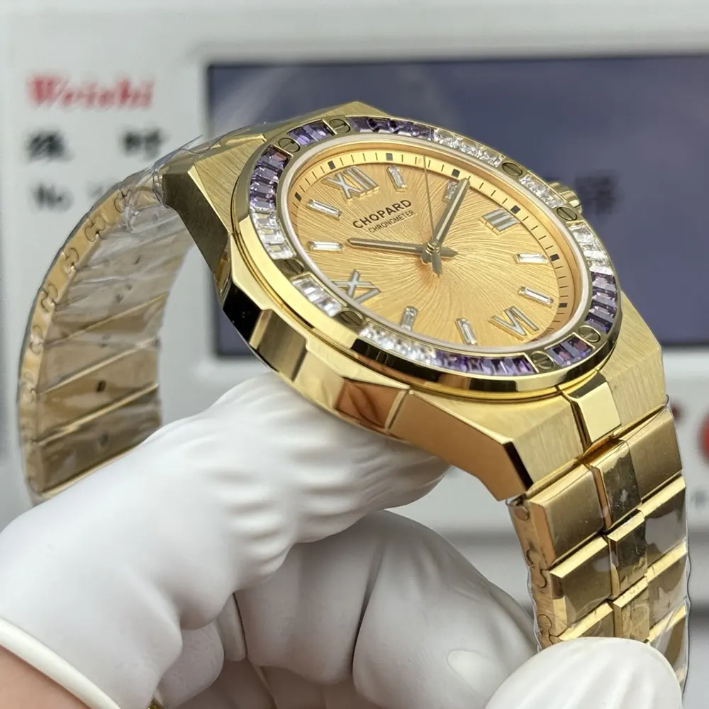 Chopard Men Alpine Eagle Summit Golden Peak in Yellow Gold and Gemstones (7)