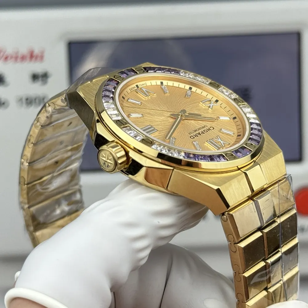 Chopard Men Alpine Eagle Summit Golden Peak in Yellow Gold and Gemstones (8)