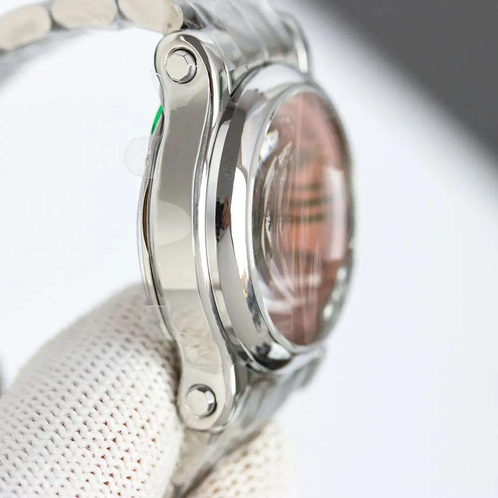 Chopard Women Happy Sport 36mm in Pink and Steel (7)