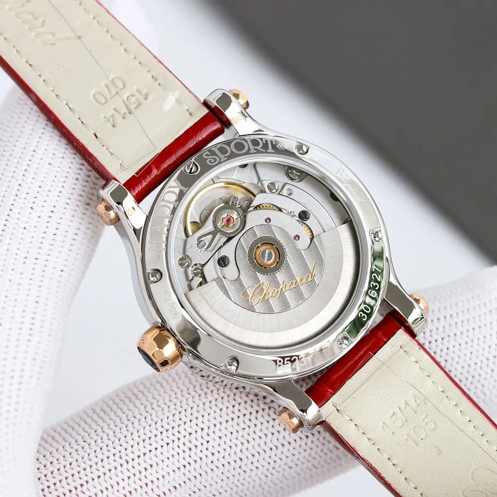 Chopard Women Happy Sport Year of the Rabbit 33mm in Red (9)
