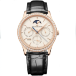 Jaeger LeCoultre Men Master Ultra Thin Perpetual Calendar 1302501 39mm in Pink Gold