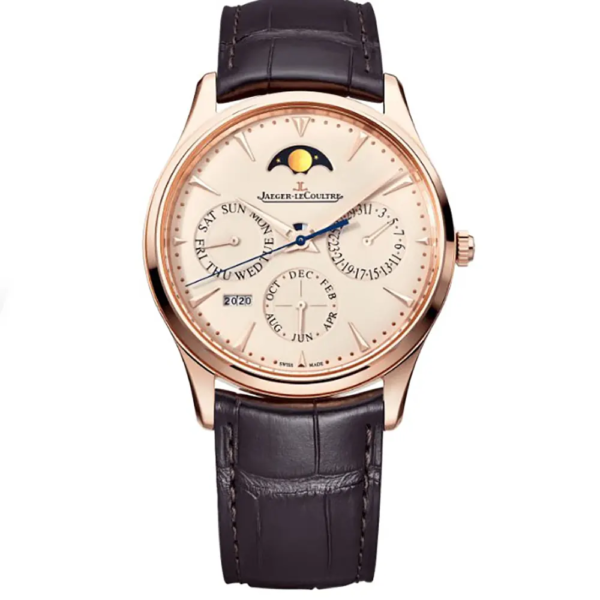 Jaeger LeCoultre Men Master Ultra-Thin Perpetual Calendar 39mm in Rose gold (1)