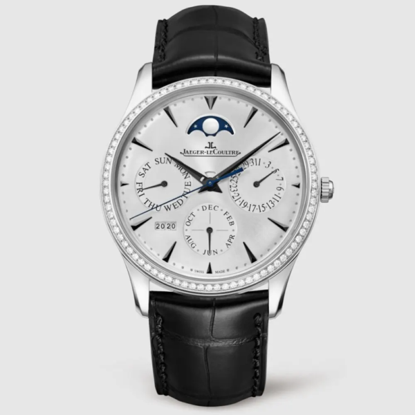 Jaeger LeCoultre Men Master Ultra Thin Perpetual Calendar 39mm in White Gold (1)