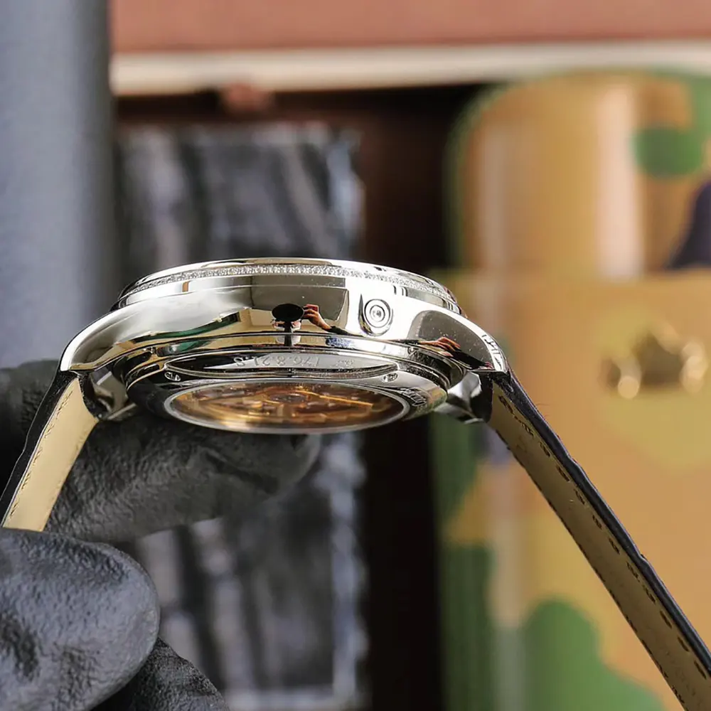 Jaeger LeCoultre Men Master Ultra Thin Perpetual Calendar 39mm in White Gold (5)