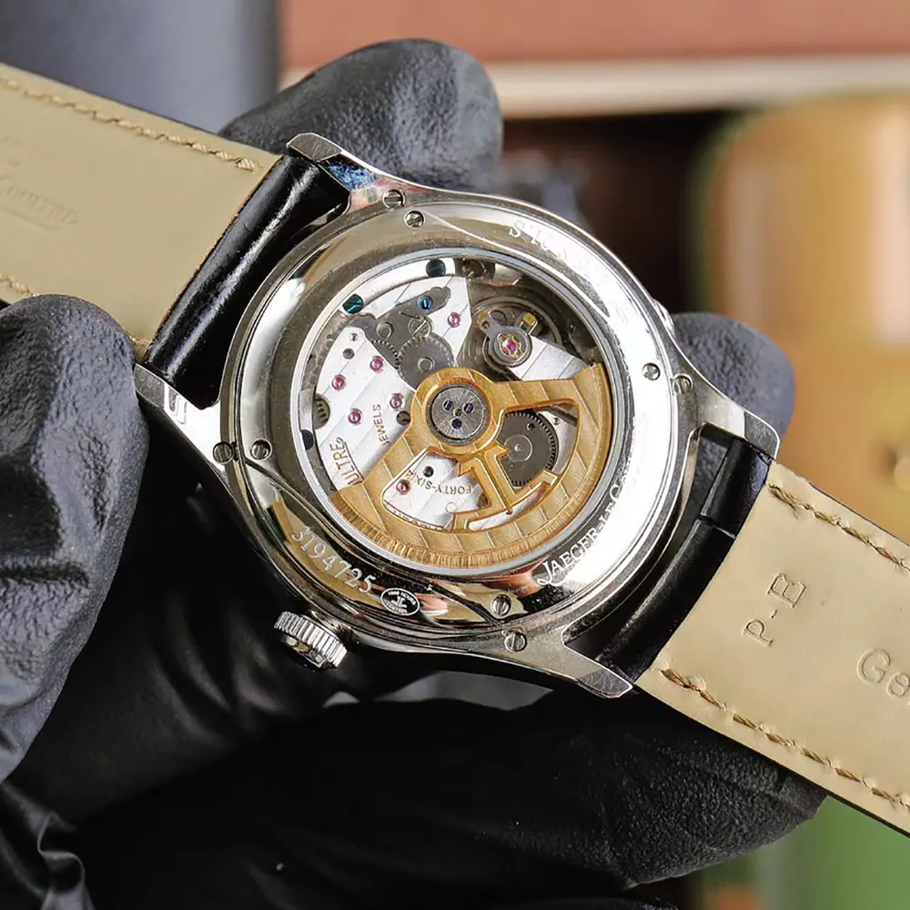 Jaeger LeCoultre Men Master Ultra Thin Perpetual Calendar 39mm in White Gold (6)