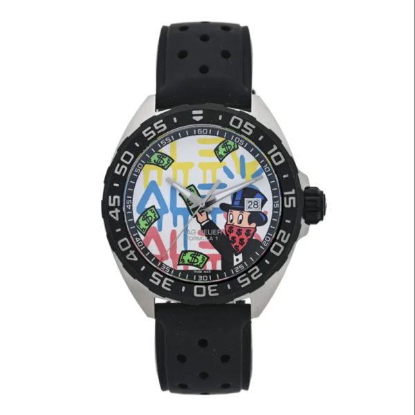 TAG Heuer Men Formula 1 Alec Monopoly Edition 41 mm in White (1)