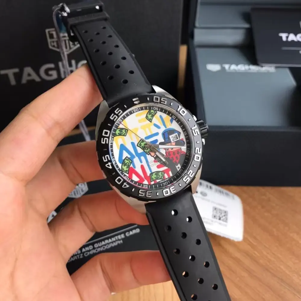 TAG Heuer Men Formula 1 Alec Monopoly Edition 41 mm in White (2)