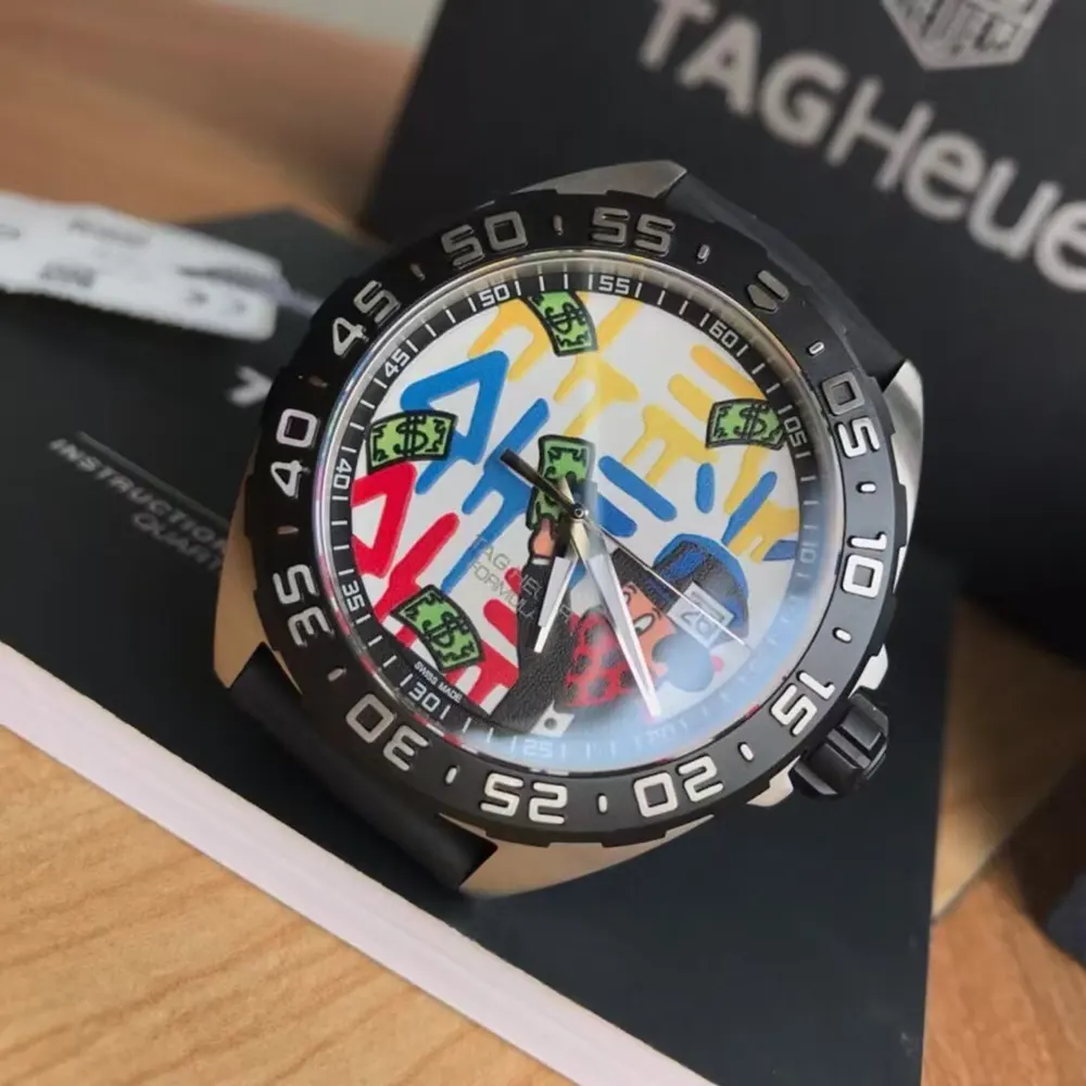 TAG Heuer Men Formula 1 Alec Monopoly Edition 41 mm in White (6)