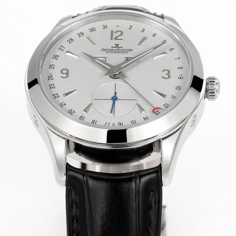 Jaeger-LeCoultre Men Master Date 37 mm in Silver (5)