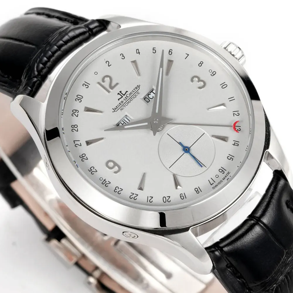 Jaeger-LeCoultre Men Master Date 37 mm in Silver (6)