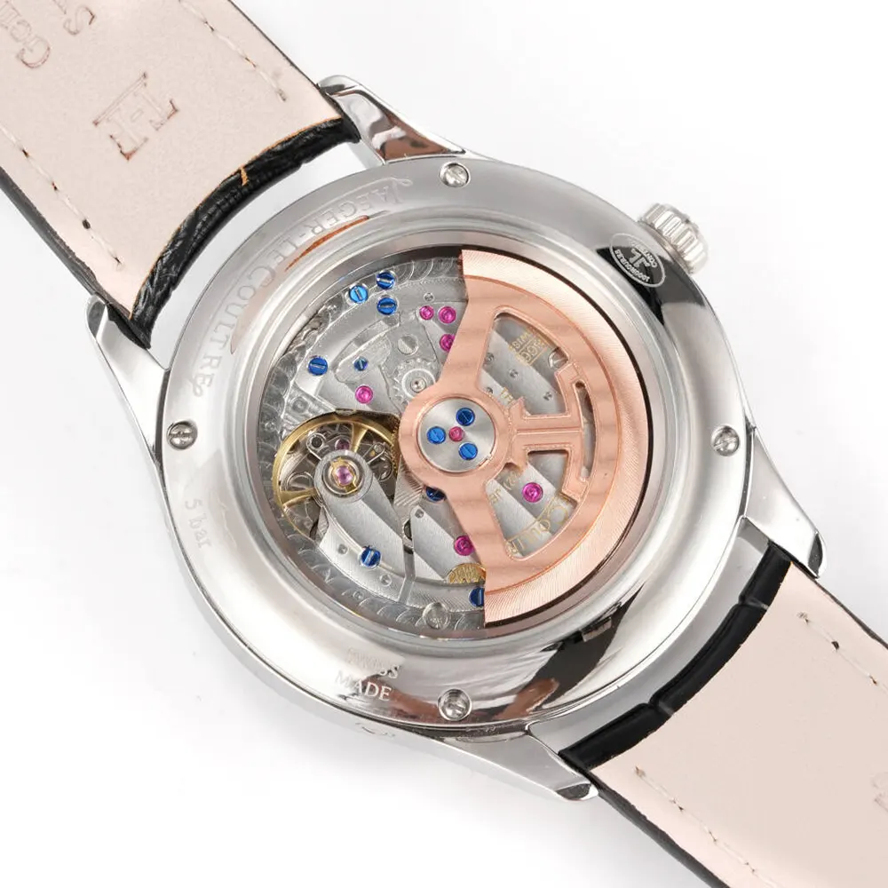 Jaeger-LeCoultre Men Master Date 37 mm in Silver (7)