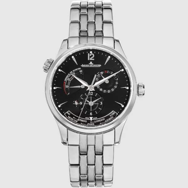 Jaeger-LeCoultre Men Master Geographic 39mm in Black (1)