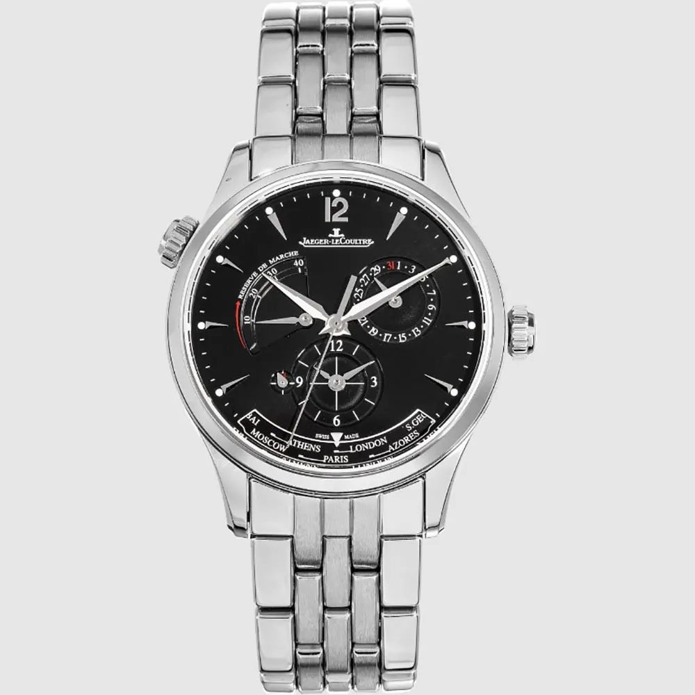 Jaeger-LeCoultre Men Master Geographic 39mm in Black