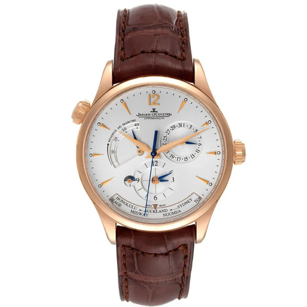Jaeger-LeCoultre Men Master Geographic 39mm in Rose Gold