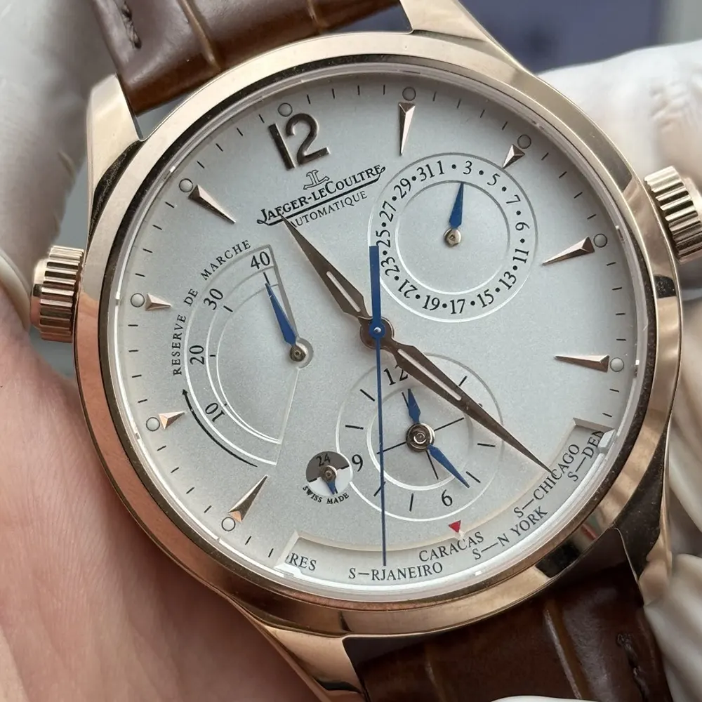 Jaeger-LeCoultre Men Master Geographic 39mm in Rose Gold (5)