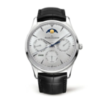Jaeger-LeCoultre Men Master Ultra Thin Perpetual in Silvered Grey