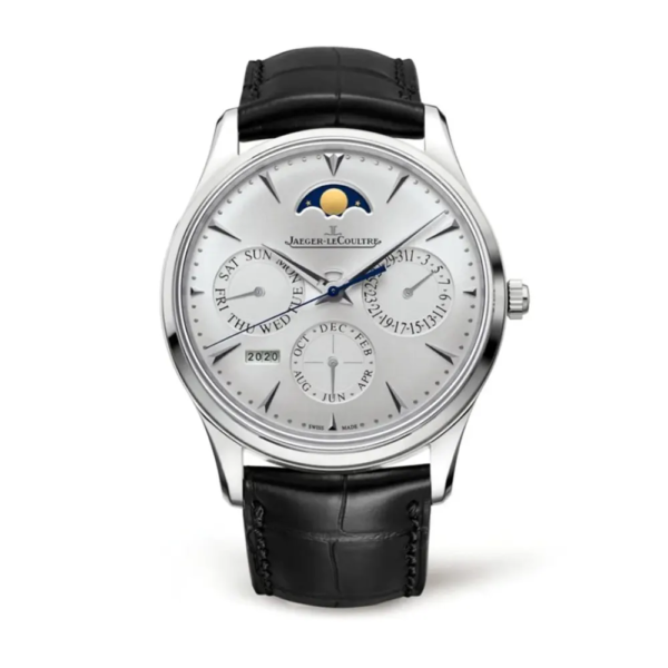 Jaeger-LeCoultre Men Master Ultra Thin Perpetual in Silvered Grey (1)