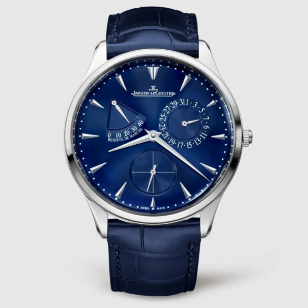 Jaeger-LeCoultre Men Master Ultra Thin Power Reserve in Blue (1)