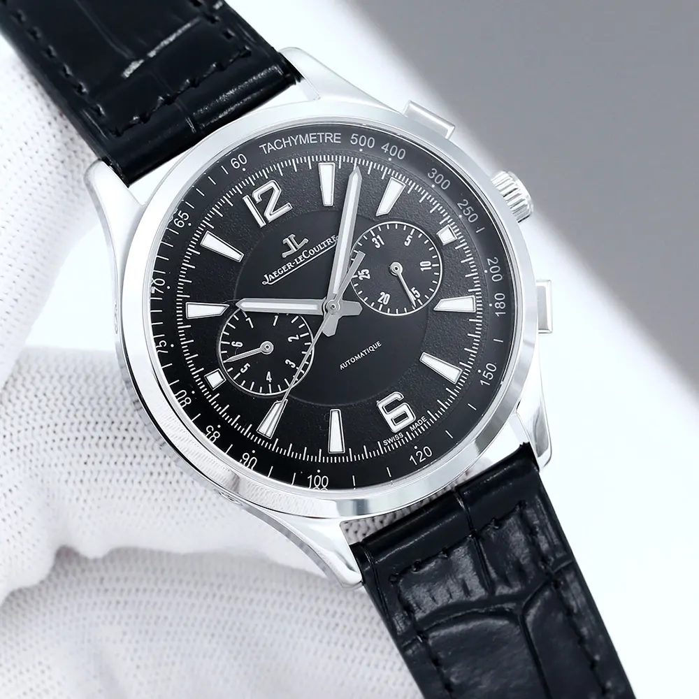 Jaeger-LeCoultre Men Polaris Chronograph 42mm in Black Q9028470 (2)
