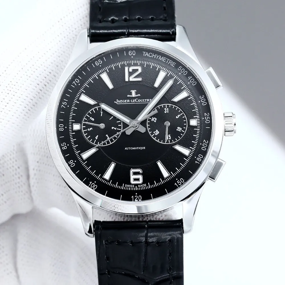 Jaeger-LeCoultre Men Polaris Chronograph 42mm in Black Q9028470 (3)