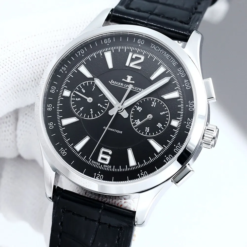 Jaeger-LeCoultre Men Polaris Chronograph 42mm in Black Q9028470 (4)