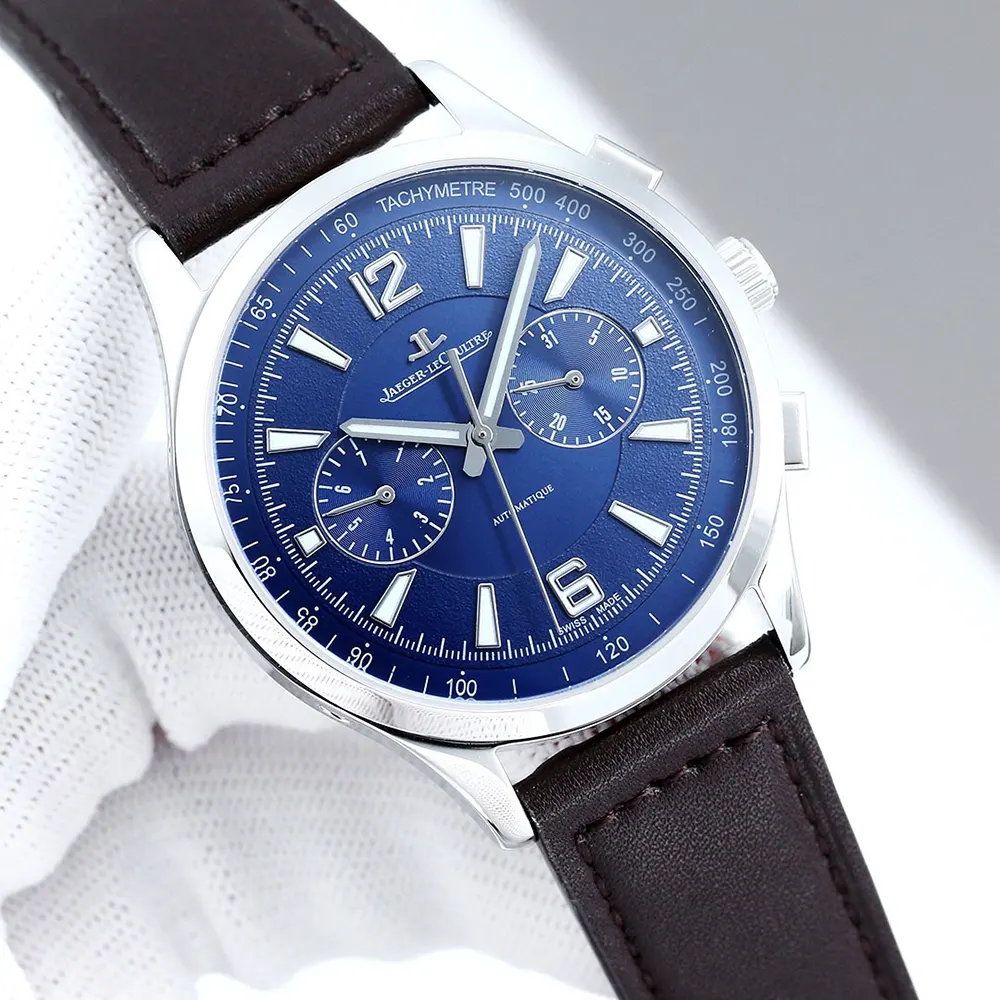 Jaeger-LeCoultre Men Polaris Chronograph 42mm in Blue Q9028480 (2)