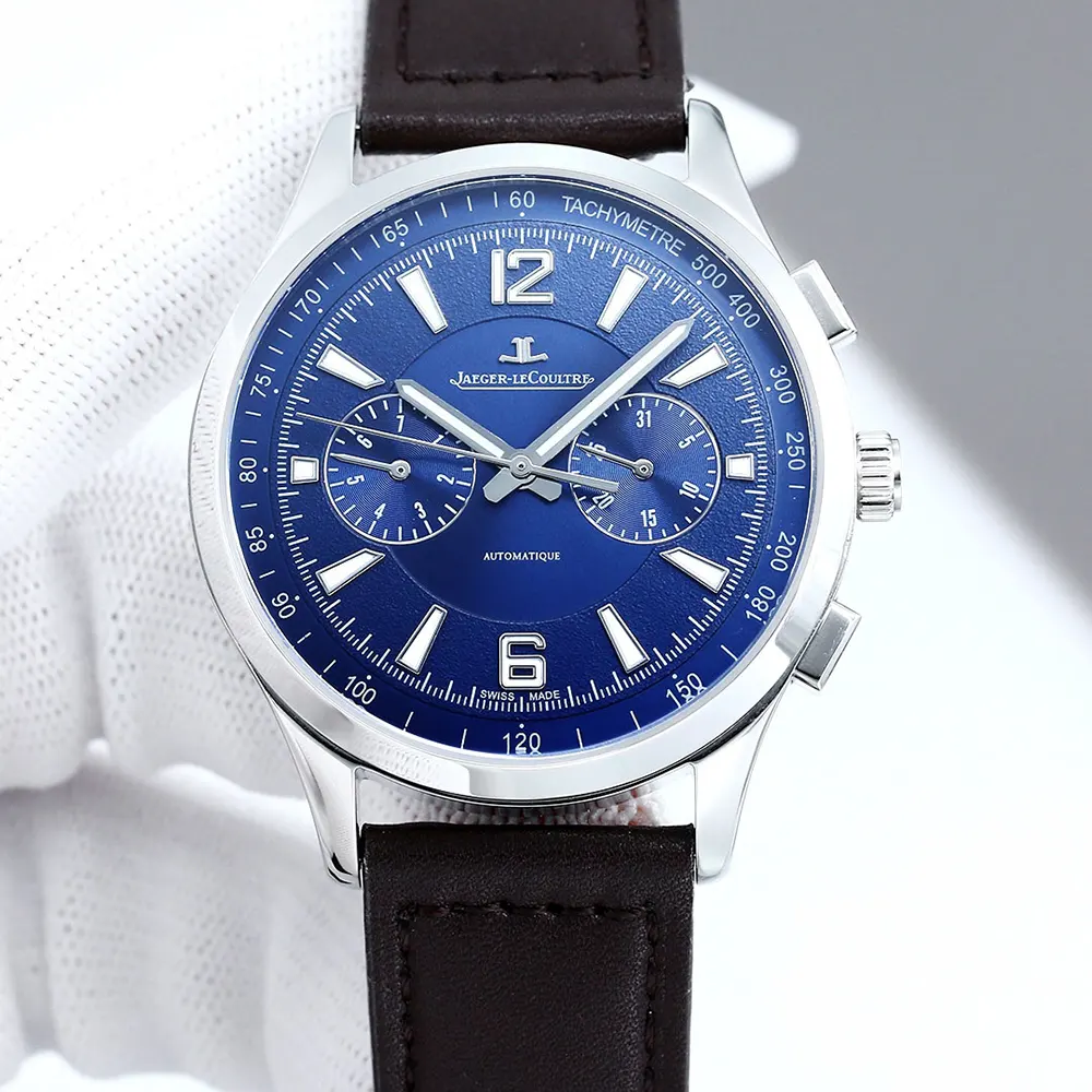 Jaeger-LeCoultre Men Polaris Chronograph 42mm in Blue Q9028480 (3)