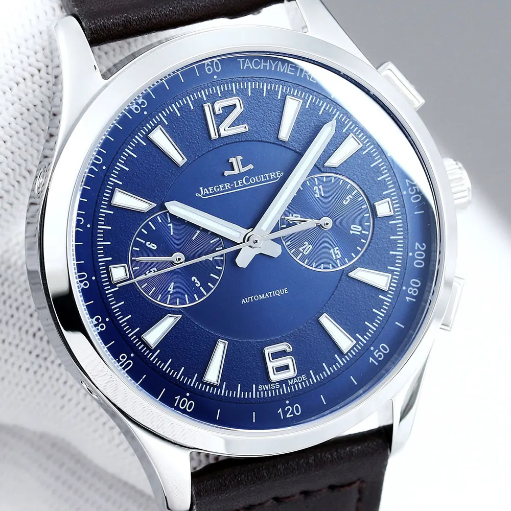 Jaeger-LeCoultre Men Polaris Chronograph 42mm in Blue Q9028480 (5)