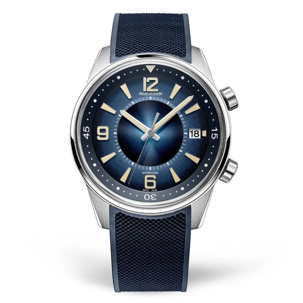 Jaeger-LeCoultre Men Polaris Date Limited Edition in Blue Q9068681