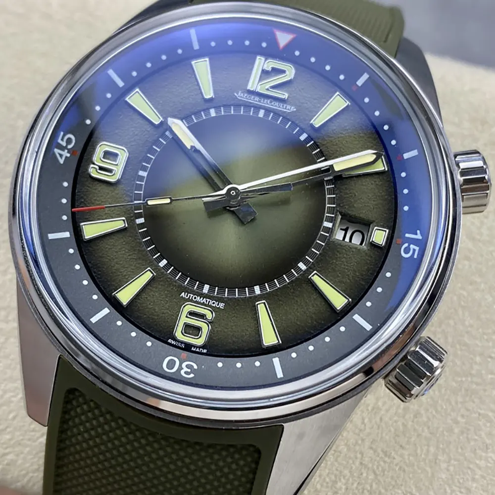 Jaeger-LeCoultre Men Polaris Date in Green Q906863J (4)