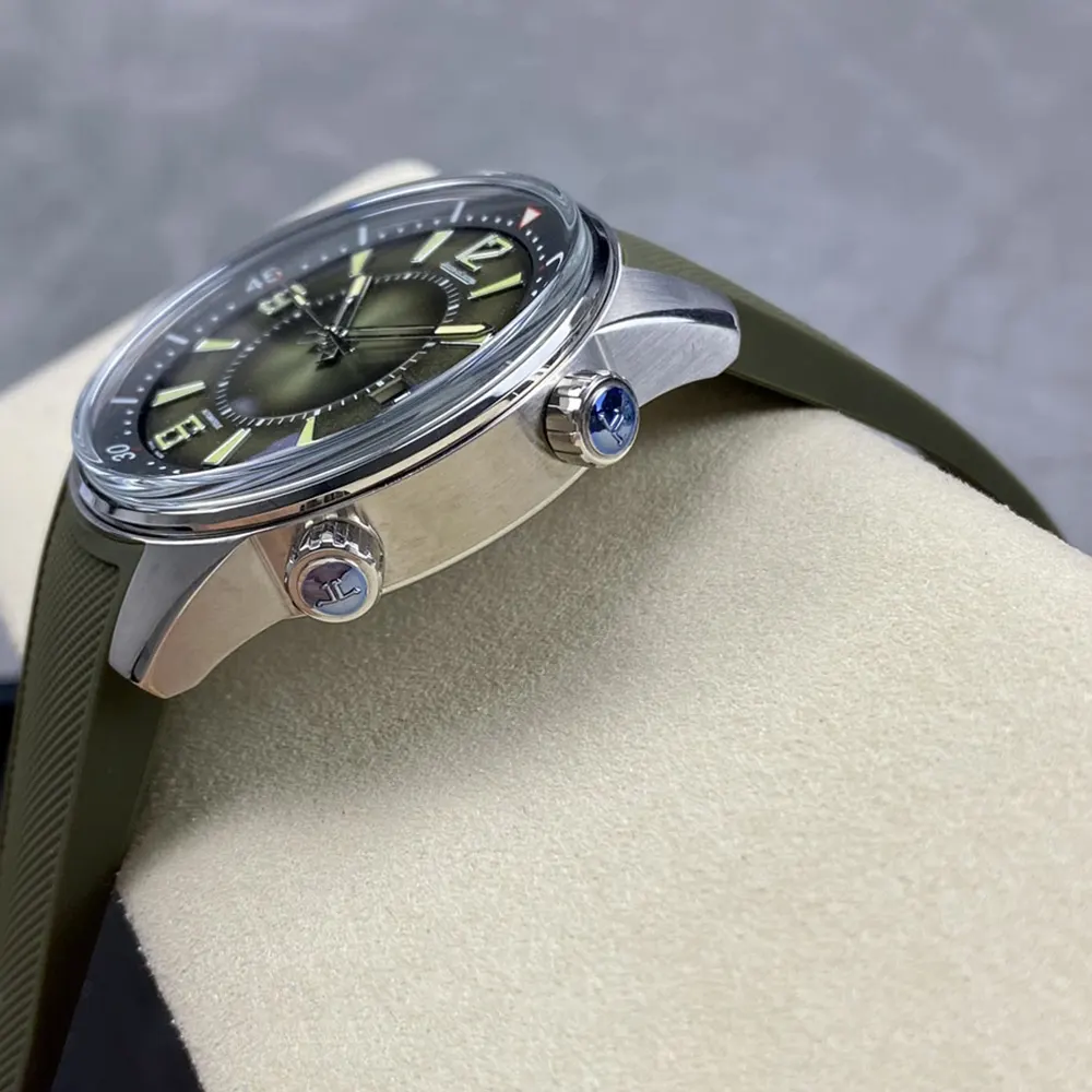 Jaeger-LeCoultre Men Polaris Date in Green Q906863J (7)