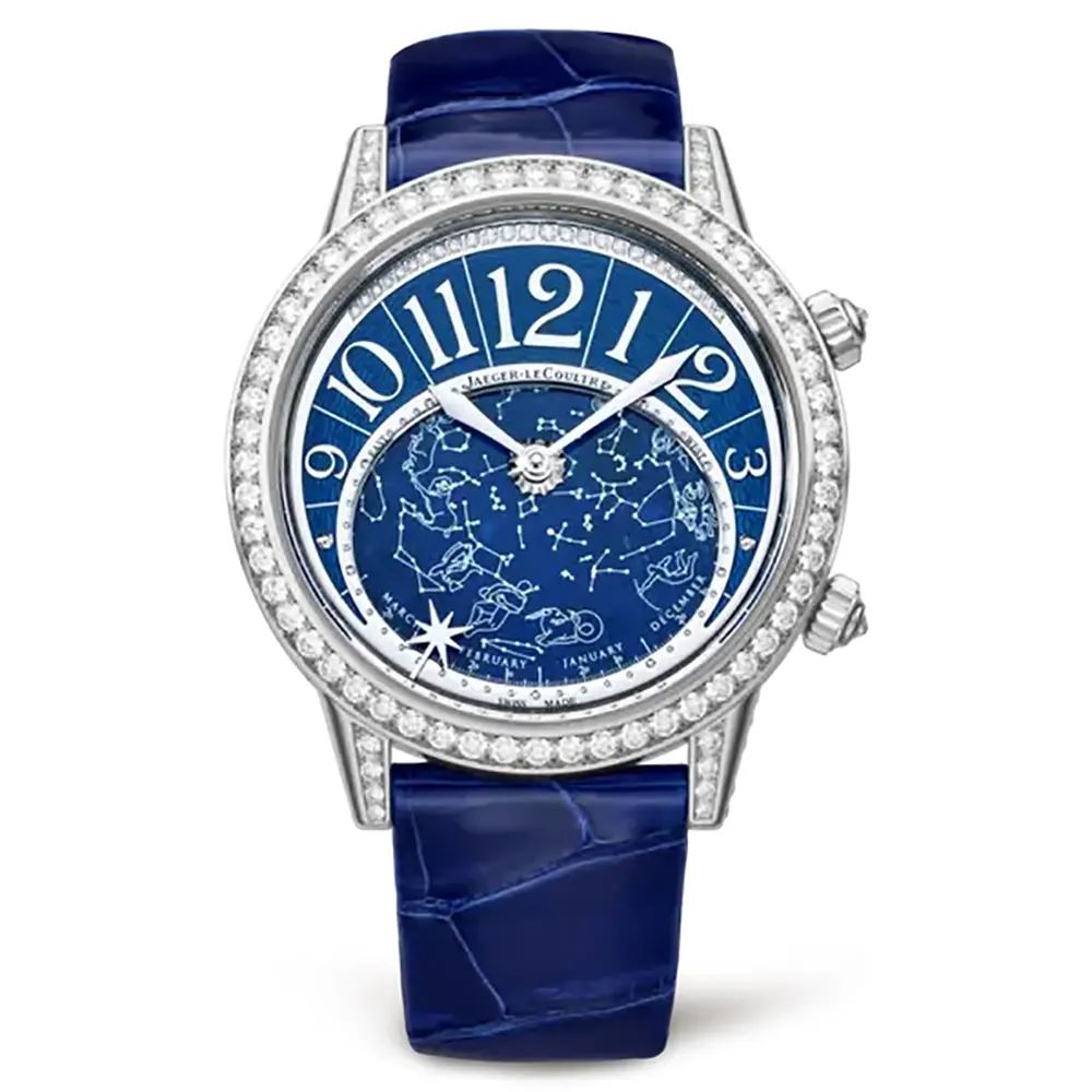 Jaeger-LeCoultre Women Rendez-Vous Celestial in Blue with Diamonds