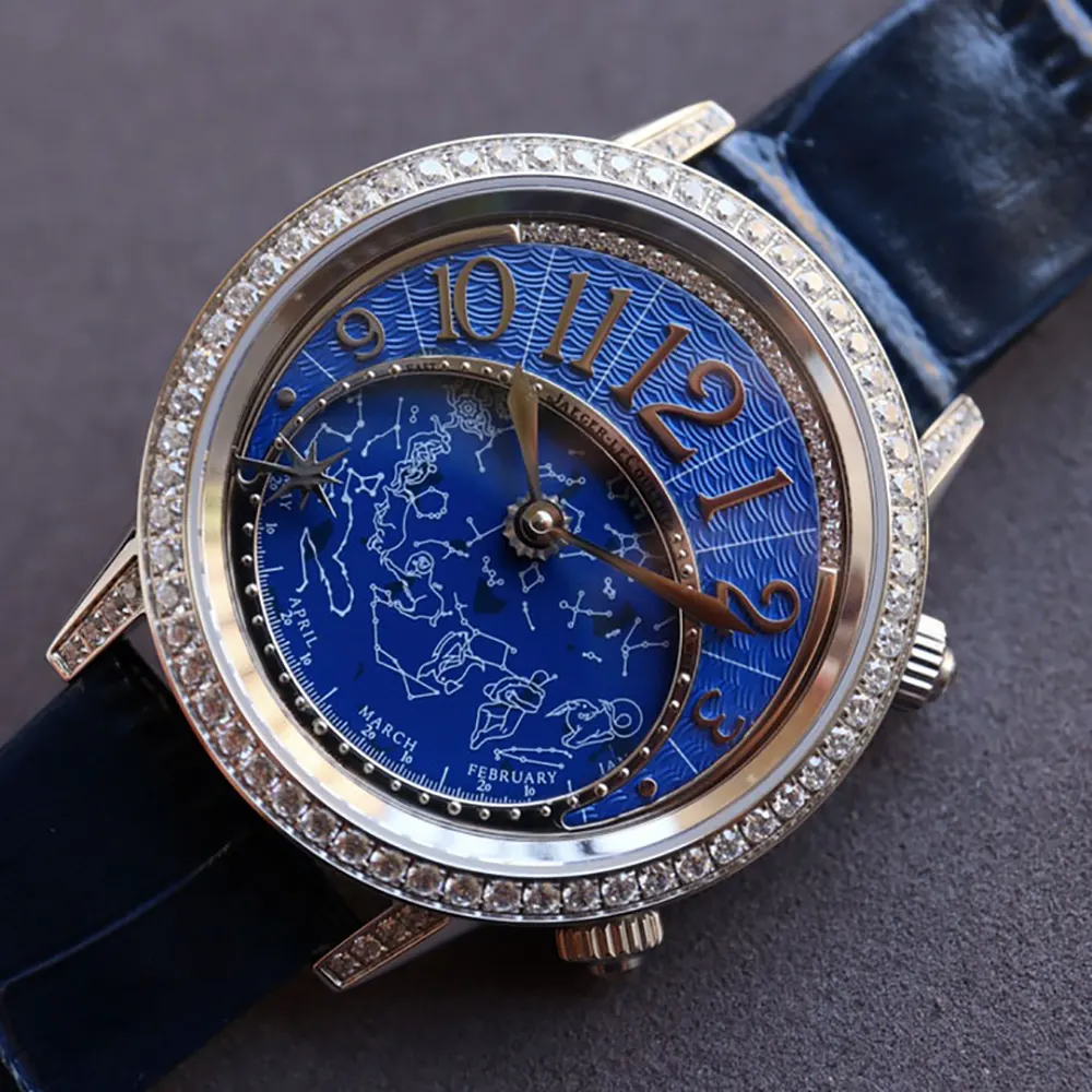 Jaeger-LeCoultre Women Rendez-Vous Celestial in Blue with Diamonds (6)