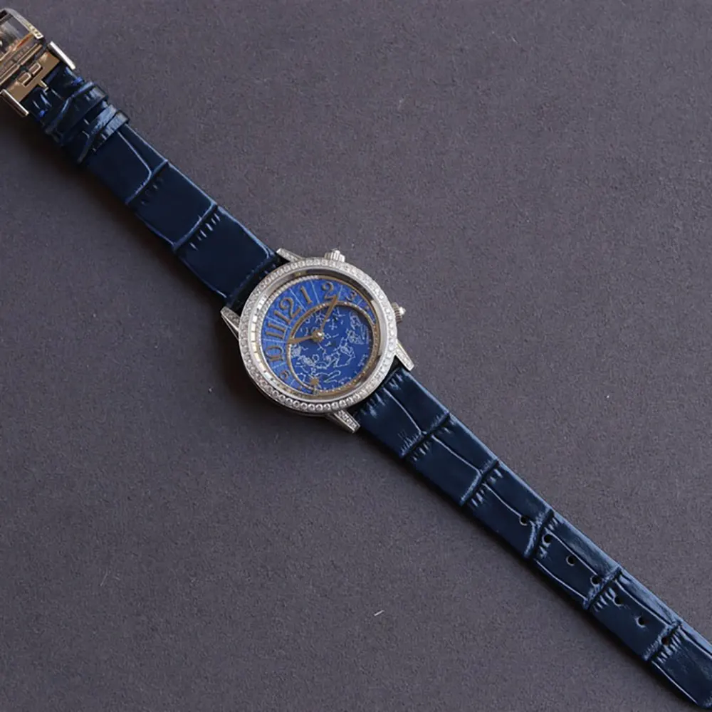 Jaeger-LeCoultre Women Rendez-Vous Celestial in Blue with Diamonds (9)