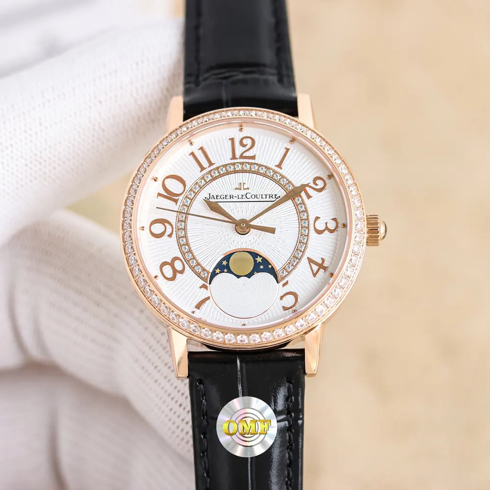 Jaeger-LeCoultre Women Rendez-Vous Classic Moon in Pink Gold with Diamond (5)