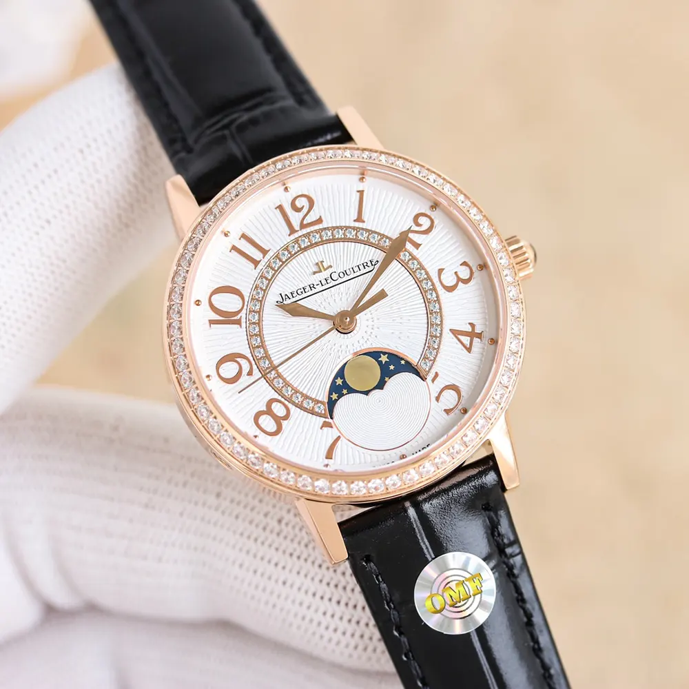 Jaeger-LeCoultre Women Rendez-Vous Classic Moon in Pink Gold with Diamond (6)