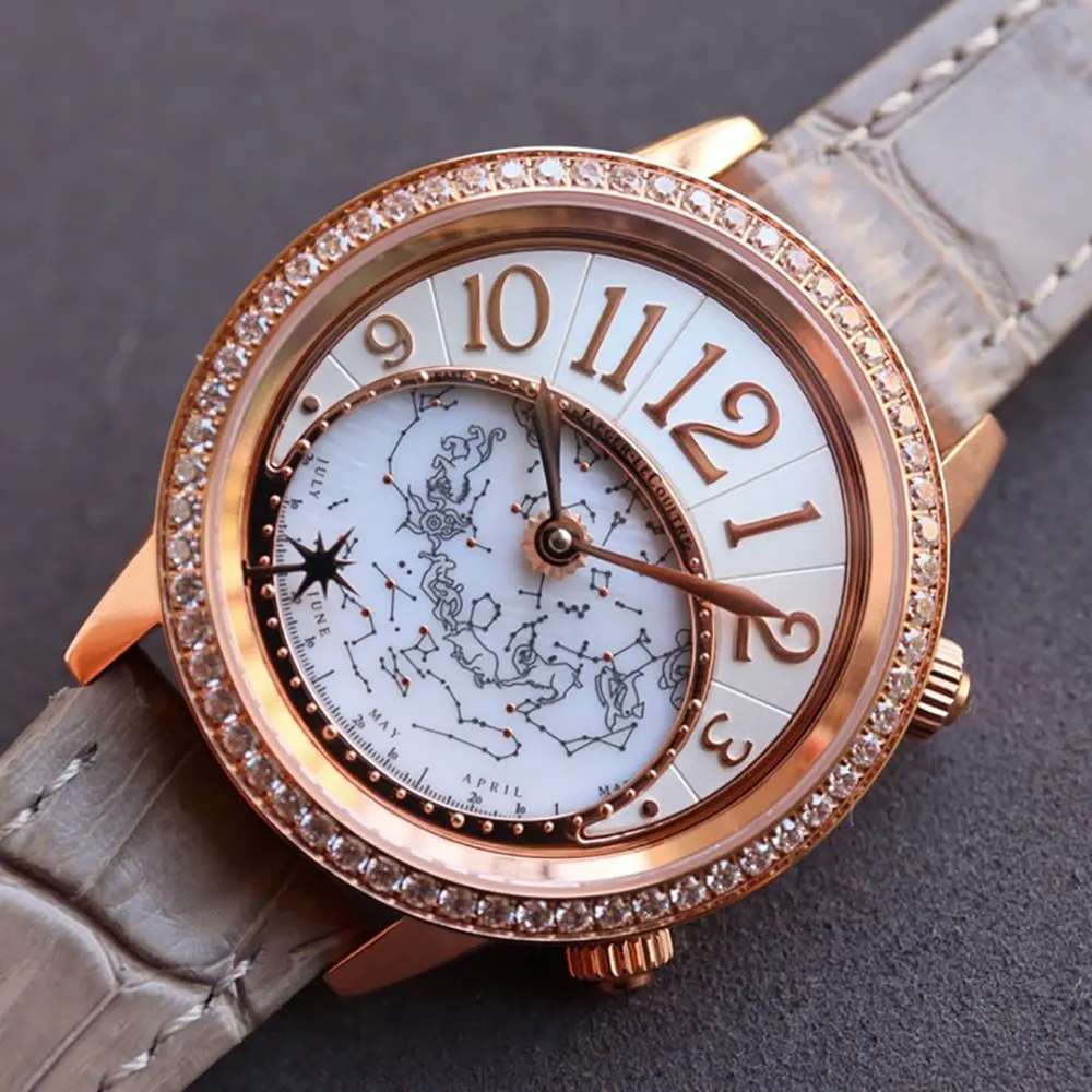 Jaeger-LeCoultre Women Rendez-Vous Jewellery in Pink Gold with Starry Sky (8)