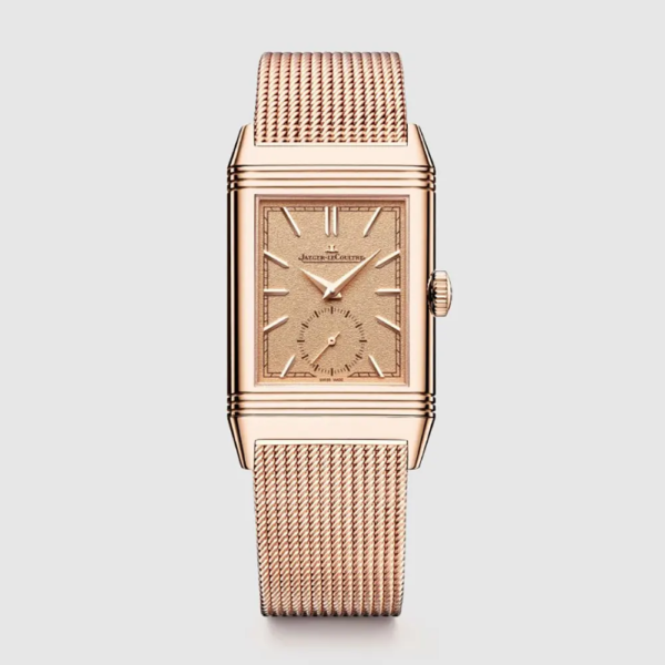 Jaeger-LeCoultre Women Reverso Tribute Monoface Small Seconds in Pink Gold (1)