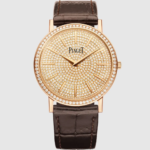 Piaget Women Altiplano Watch 38mm in Rose Gold and Diamonds