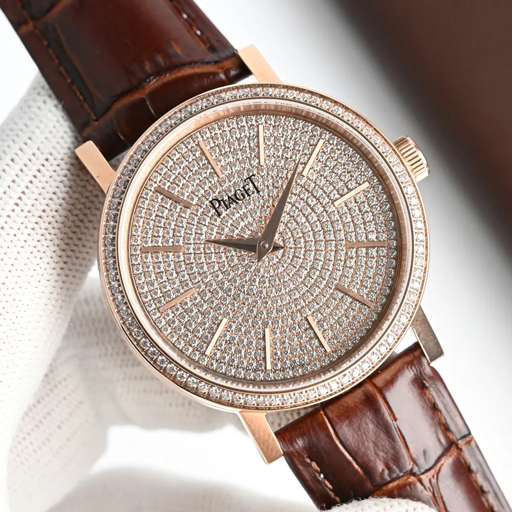Piaget Women Altiplano Watch 38mm in Rose Gold and Diamonds (5)