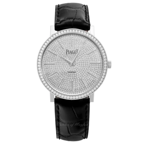 Piaget Women Altiplano Watch 38mm in White Gold and Diamonds (1)
