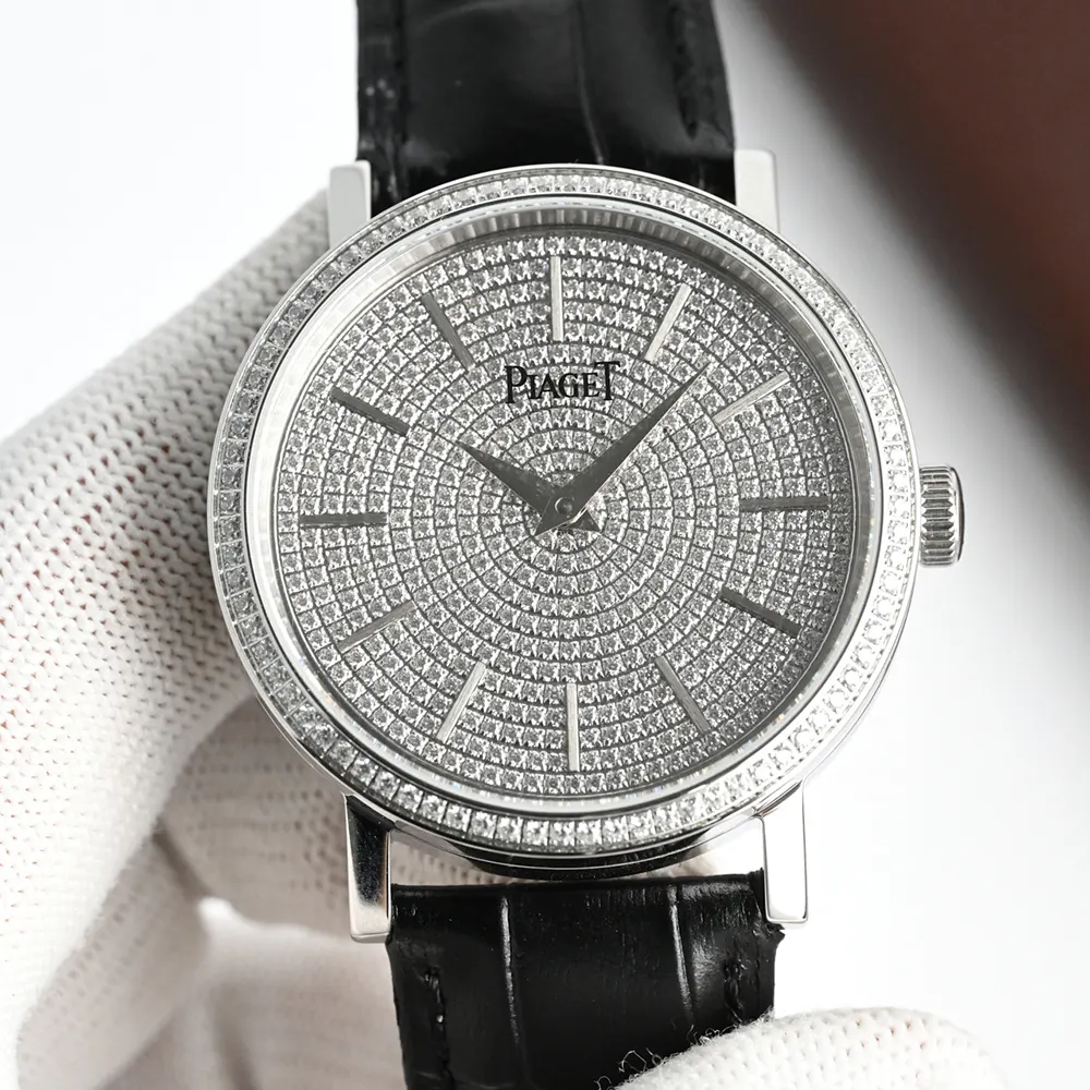 Piaget Women Altiplano Watch 38mm in White Gold and Diamonds (2)