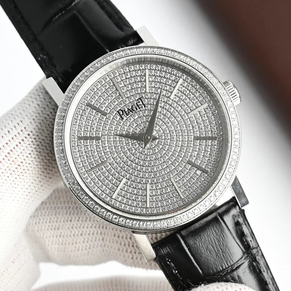 Piaget Women Altiplano Watch 38mm in White Gold and Diamonds (3)