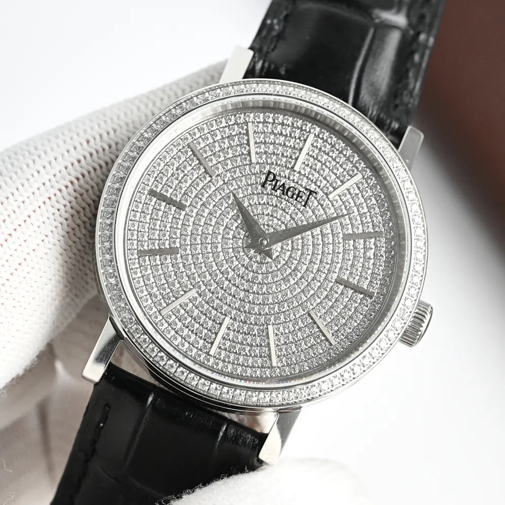 Piaget Women Altiplano Watch 38mm in White Gold and Diamonds (4)